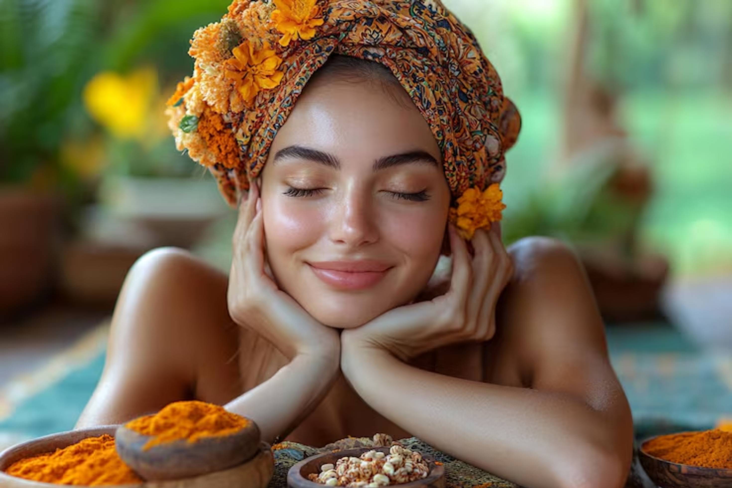 Ayurvedic treatment at Pokhara beauty salon