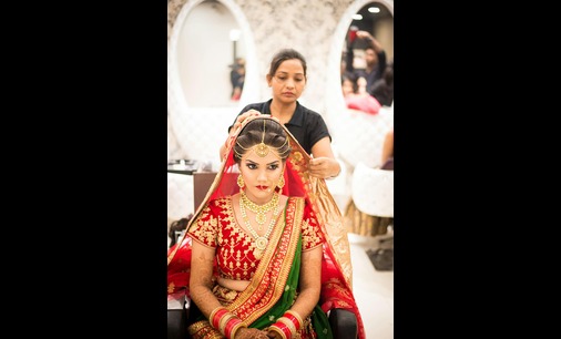 Aastha Beauty Lounge, Chorepatan Salon, Pokhara Beauty Parlour, Bridal Makeup, Hair Salon, Facial Services